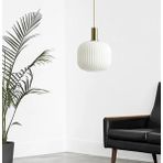 Mylights Opal Sarkıt Avize 20CM Bronz Askılı Spor Tekli Avize - Renkli