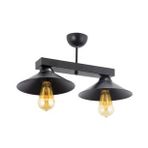 Mylights Retro İkili Sıralı Metal Avize