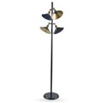 Mylights Retro Mafsalı Dörtlü Hareketli Köşe Lambası Lambader
