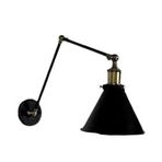 Mylights Retro Metal Rustik Akrobat Üç Mafsalı Konik Aplik En 19 Cm