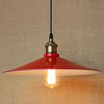 MYLİGHTS RETRO RUSTİK KIRMIZI İÇİ BEYAZ METAL SARKIT AVİZE