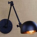Mylights Retro Rustik Mafsalı Hareketli Vintage Metal Gece Lambası Aplik