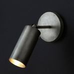Mylıghts Retro Rustık Mafsallı Ledlı Spot Aplık Grı Patınalı Led Ampul Dahıldır Gun Isıgı