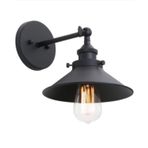 Mylights Retro Rustik Metal Aplik Duvar Lambası Mafsalı Vintage Aplik