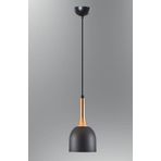 Mylights Retro Rustik Tekli Sakıt Avize Siyah Başlık