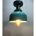 Mylights Retro Rustik Turkuaz Plofonyer Tavan Avize Armatür
