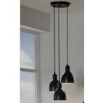 Mylights Retro Rustik Üçlü Metal Sarkıt Vintage Avize