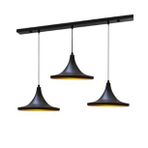 Mylights Retro Rustik Vintaeg Metal Sarkıt Üçlü Masa Üsüt Sarkıt Avize