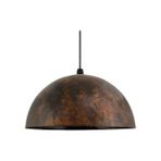 Mylights Retro Rustik Vintage Baır Fıtrcalanmış Metal Sarkıt Avize 30 cm - Ahşap - 1