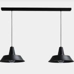 Mylights Retro Rustik Vintage İkili Masa Üstğ Sıralı Avize 100cm Kasa