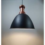 Mylights Retro Rustik Vintage Metal Sarkıt Tekli Avize Bakır Askılı - Ahşap - 1
