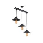 Mylights Retro Rustik Vintage Sıralı Masa Üsüt Sarkıt Metal Avize Taban En 60 Cm