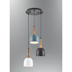 Mylights Retro Rustik Vintage Üçlü Sarkıt Avize