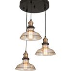 Mylights Retro Vintage 3lü Sarkıt Avize