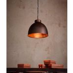 Mylights Rustik Bakır Fırcanlanmış Metal Sarkıt Vintage Avize