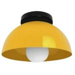 Mylights Sarı 40 cm Spor Modern Plofonyer Tavan Armatür Avize