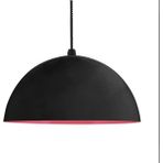 Mylights Siyah Içi Kırmızı Metal Sarkıt Avize 40 cm - 1