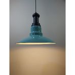 Mylights Turkuaz Metal Sarkıt Avize Vintage Sarkıt - Ahşap - 1