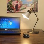 Mylights Vintage Akrobat Masa Lambası Okuma Lambası Rustik Mylights Masa Lambası Okuma Lambası