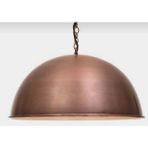 Mylights Vintage Bakır Fırcalanmış Metal Sarkıt Rustik Retro Avize 40 cm Cap - 1