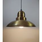 Mylights Vintage Bornz Eskitme Metal Sarkıt Avize - Ahşap - 1