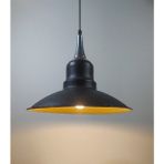 Mylights Vintage Gümüş Askılı Metal Retro Rustik Sarkıt Avize - Ahşap - 1