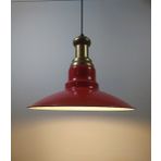 MYLİGHTS VİNTAGE KIRMIZI METAL SARKIT AVİZE