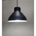 Mylights Vintage Metal Sarkıt Siyah İçi Beyaz Sarkıt Sarkıt Avize