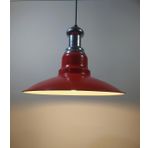 Mylights Vintage Retor Rustik Kırmızı Metal Sakıt Avize