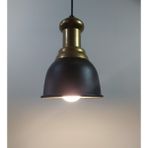 Mylights Vintage Retro Rustik Metal Sakıt Avize 14 cm - Ahşap