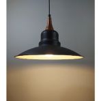 Mylights Vintage Retro Rustik Metal Sarkıt Avize Bakır Askılı - Ahşap - 1