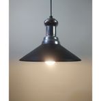 MYLİGHTS VİNTAGE RETRO RUSTİK SİYAH METAL SAKIRKIT AVİZE 30 CM