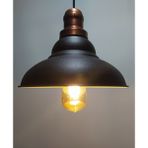 Mylights Vintage Rusrtk Metal Sarkıt Avize - Siyah