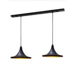 Mylights Vintage Rustik İkili Sarkıt Avize 120 Cm Taban Masa Üsüt Bar Üsüt Sarkıt Avize