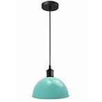 Mylights Vintage Rustik Turkuaz Metal Sarkıt Avize 30 Cm En