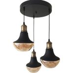 Mylights Vintage Üçlü Sarkıt Avize