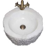 Mym Kristal Beyaz Batarya Çıkışlı Patlatma Lavabo