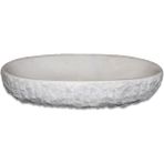 Mym Kristal Beyaz Dışı Patlatma Elips Lavabo