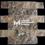 Mym Mermer Yapı Market Gümüş Traverten Patlatma