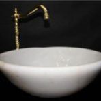 Mym Mermer Yapı Market Muğla Kristal Beyaz Tasarım Lavabo