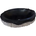 Mym Toros Siyah Mermer Saray Lavabo