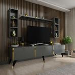 Myniture Festival G3008-4 Antrasit Tv Ünitesi