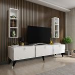 Myniture Festival S3004-1 Beyaz Tv Ünitesi