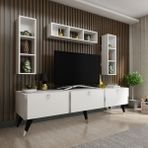 Myniture Festival S3007-1 Beyaz Tv Ünitesi