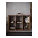 Myniture Home & Living Festival Açık Raf Ünitesi Duvara Monte R50103-2 Ceviz