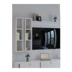 Myniture Home & Living Festival Duvar Rafı Beyaz - Tv ünitesi rafı - Duvar Rafı R2-1