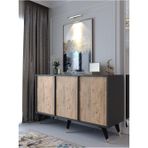 Myniture Home & Living Festival Konsol GOLD ATLANTİK ÇAM ANTRASİT GK2005-6-4