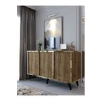 Myniture Home & Living Festival Konsol Gpvc-K2005-2 Gold Ceviz