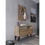 Myniture Home & Living Festival Portmanto - Gp1004-2 - Ceviz Gold