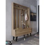 Myniture Home & Living Festival Portmanto - Gp1007-2 - Ceviz Gold